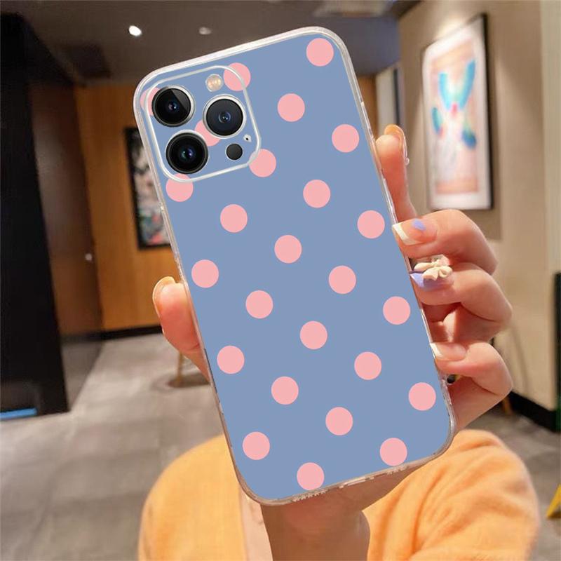 Phone Case For iphone 17ProMax 17 Pro Air 16 15 14 13 Pro Max 16 15 14 13 Pro 15Plus Polka Dots