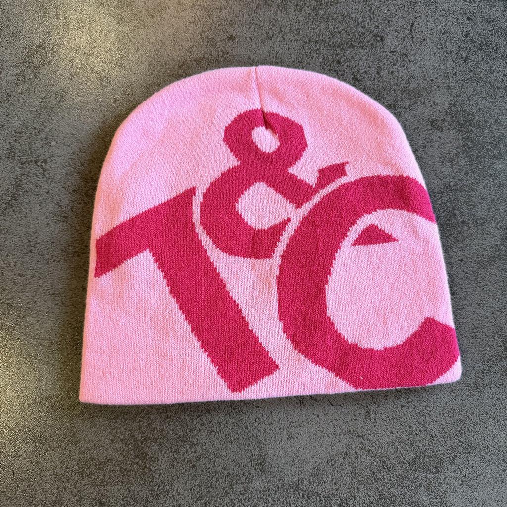 Teenage Hip Hop Letter Beanie With Warm Acrylic Knit For Winter Fashion