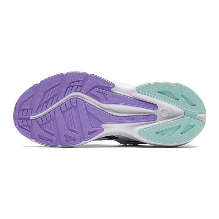 Anta Lightweight Shock Absorbing Low Top Kids Running Shoes Kids Sneaker White Black 322415508-3