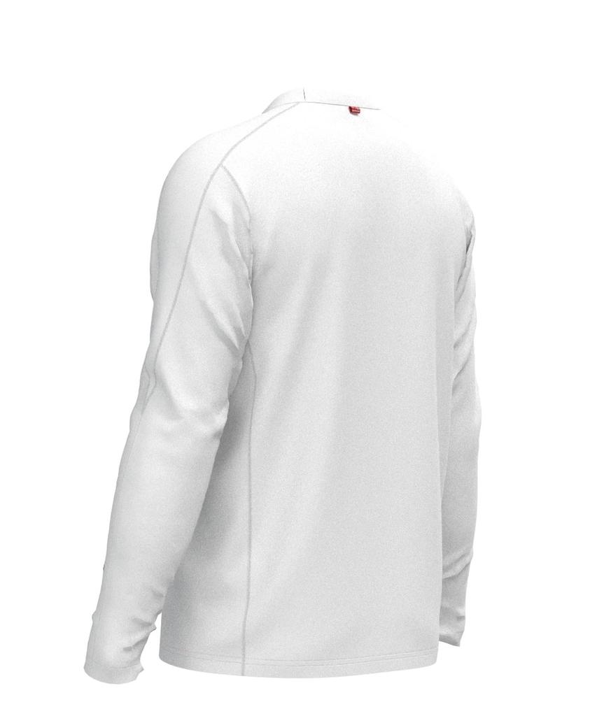 Ping Apparel Men's Long Sleeve Crew Neck Shirt [AddElm Series] (ADD.03 Technology) / Golf Undershirt / 621-3266803 030_White, Size S