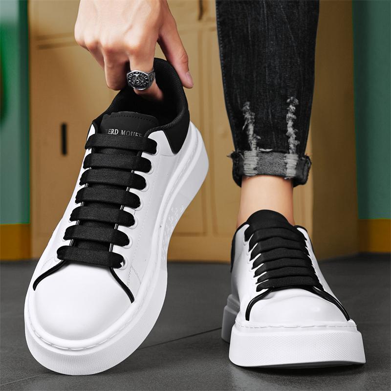 

2025 new men s casual shoes,walking shoes,sneakers strolling shoe Classic Style Elegant Comfortable Boost Breathable Anti-Odor 44 белый