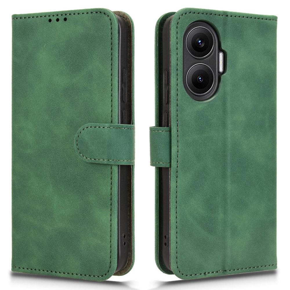 For Xiaomi Redmi Turbo 4 Pro 5G/Poco F7 5G Leather Case Skin Feel Anti Drop Wallet Flip Phone Cover