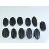 478Cts.Natural Black Tourmaline Oval Shape Cabochon Loose Gemstone 11Pcs Lot C-345