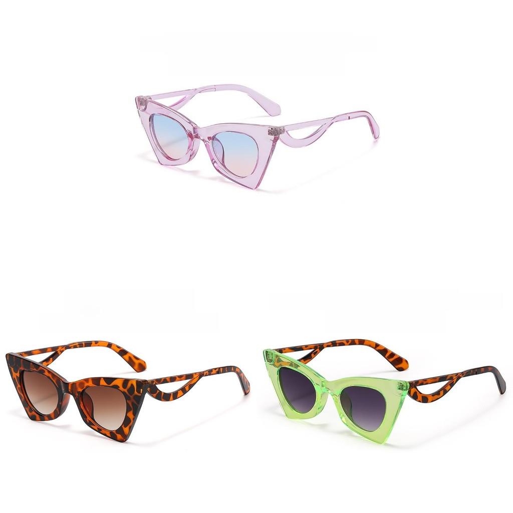 Cat Eye Sunglasses Fashion Uv400 Protection For Summer Travel And Parties
