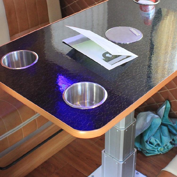 Cup Holder Modification Accessories Stainless Steel Cup Drink Can Holder Rustproof Recessed Insert Drink Holder