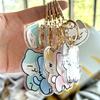 3PCS KPOP ITZY Acrylic Double-sided Keychain Twinzy Cartoon Keyring Yeji Lia Ryujin BORN TO BE World Concert Fans Collection