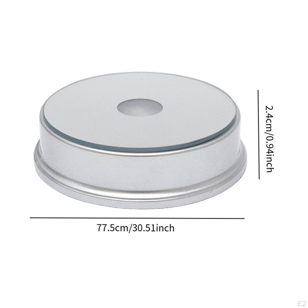 Base de Exibição Iluminada, Decoração Artística, Profissional, Fácil de Usar, Prático, Multicolorido,