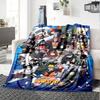 1pc Naruto Movie Poster Flannel Blanket for Super Soft Cute Comfort Blanket for Travel Bedding Couch Sofa Blanket Y72345