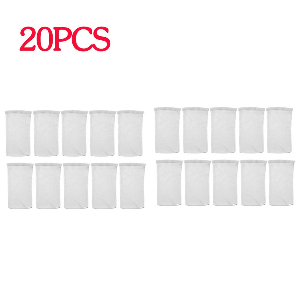 5/30 Pack Pool Skimmer Socks Cleans Debris and Leaves Baskets Filters Fish Tank Mesh Bag Round Swimming Pool Mesh Filter Access