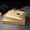 Japanese Rectangular Sushi Ice Cold Tray Box Seafood Platter Salmon Plate Dining Utensils Diware Serving Tray Banquet Tableware