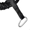 61.4'' Paddle Leash Fishing Rod and Gear for Inflatable Boat, Canoe, Kayak (Black)