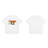 Trendy brand PALACE Jim Carrey movie character triangle print men's and women's loose casual summer short-sleeved T-shirt t