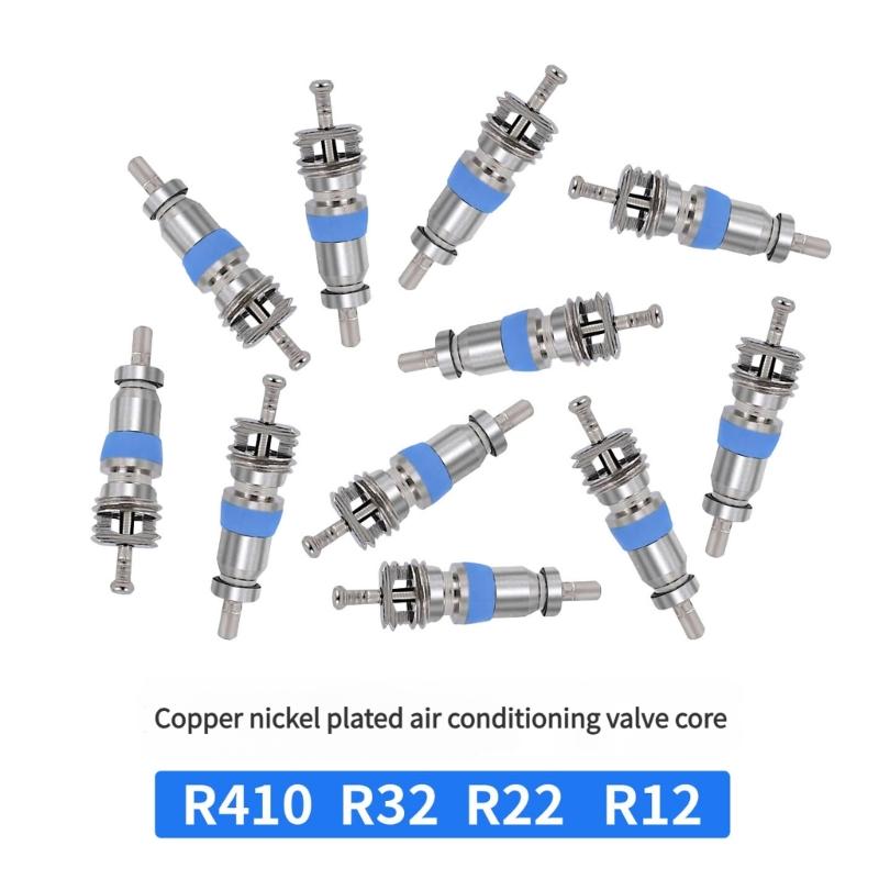 HVAC Valves Core for R410A R22 Air Conditioning and Refrigeration System Replacement AC Valves with Seal