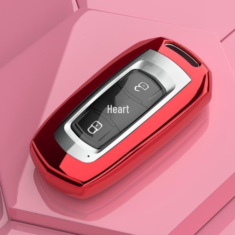 Étui à clé Geely Geometry Emgrand EV: Coque intégrale pour télécommande de véhicule à énergie nouvelle 16-24