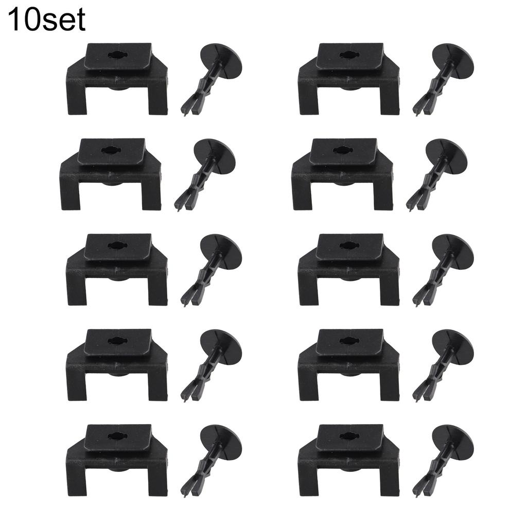 Clip & Pin Kit Front Fender Plastic 10 Sets Accessories