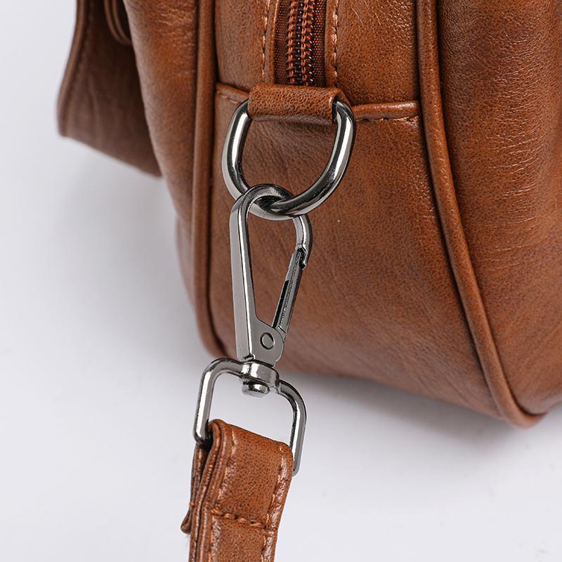 Handbag Women's PU Shoulder Bag Middle-aged And Elderly Mother Bag
