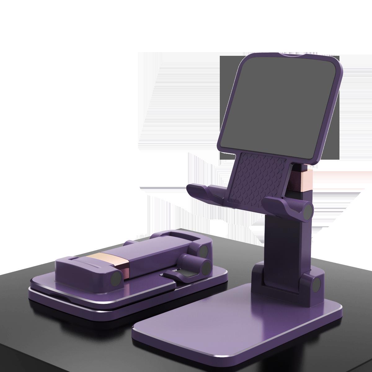 

Adjustable Folding Phone Holder for Desktop and Live Broadcasting
