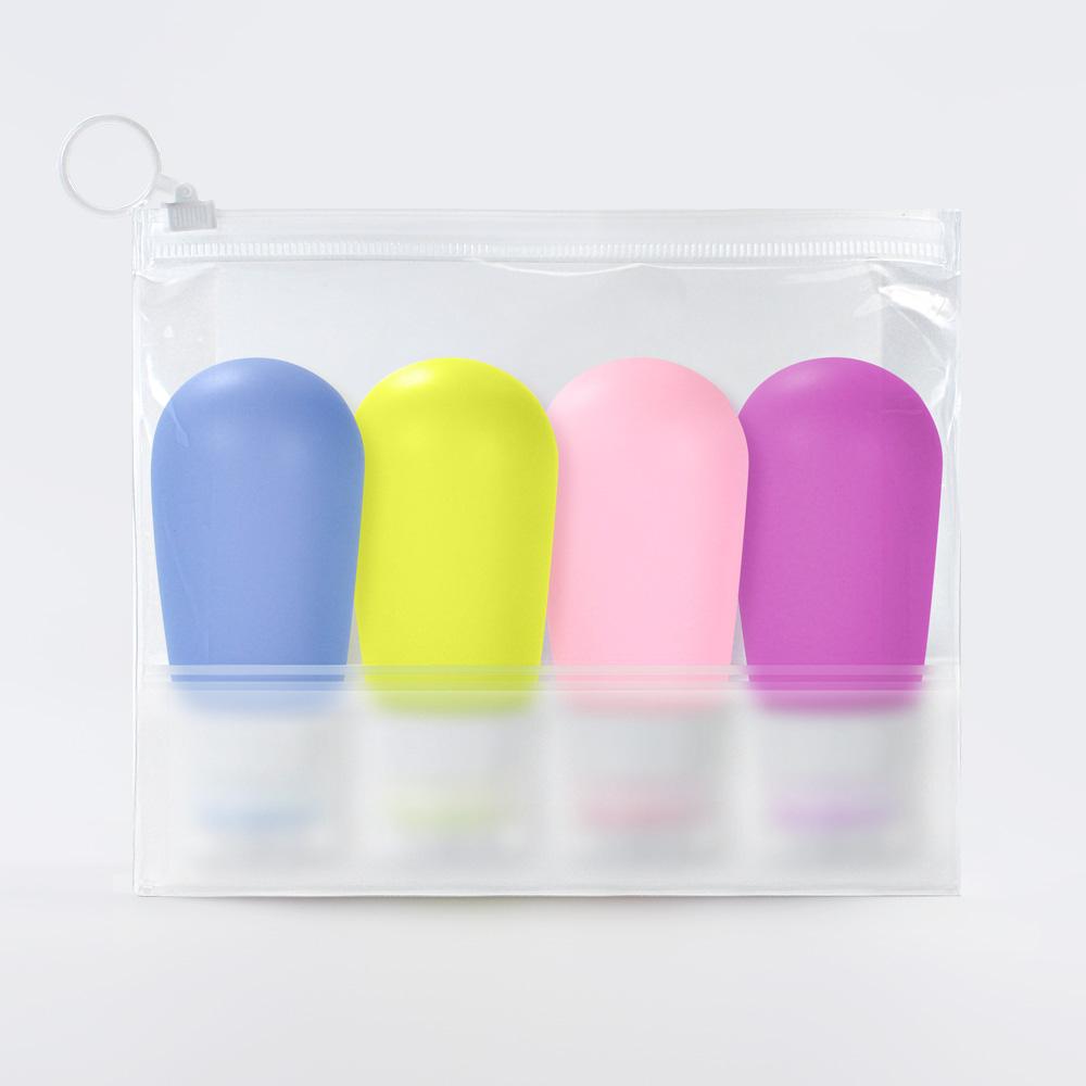 Travel Kit Hot Water Covers Dispenser Rubber Perfume Cases 250ml Squeeze Collapsible Silicone Bottle