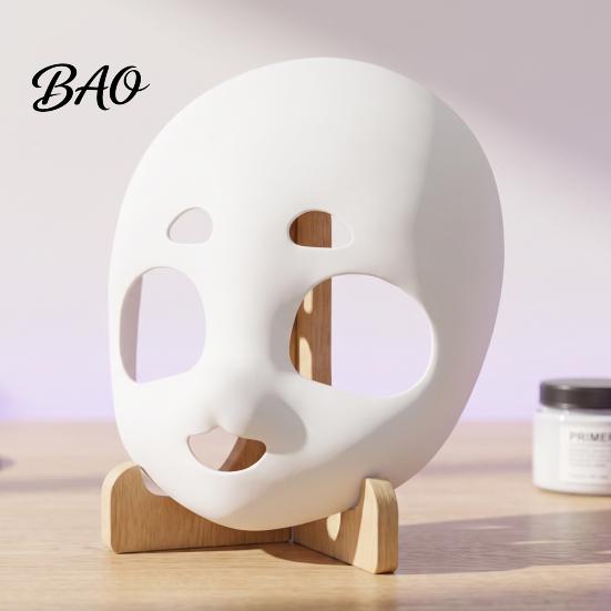 Ergonomic Face Mask Fursuit Head Base Mask, DIY Blank 3D Furry Animal Plastic Therian for Halloween Cosplay Masquerade Costume Party