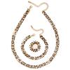 Fashion  Jewelry Set Necklace Bracelet Ring  For Women Ladies
