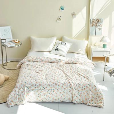 Washed Cotton Summer Cool Quilt Air Conditioning Thin Summer Quilt Single Double Summer Thin Quilt