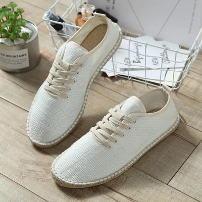 Scarpe da uomo, espadrillas estive, sneakers in tela da uomo, nuove scarpe da pescatore traspiranti, mocassini slip-on da uomo, grandi dimensioni 47.