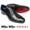 21VRBC Business Shoes Straight Tip Shoes Genuine Product [Regal] Men's (Black, 26.0cm)
