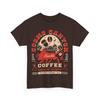 Cosmo Canyon Coffee Grunge Crest Unisex T-Shirt. Final Fantasy VII Video Game.