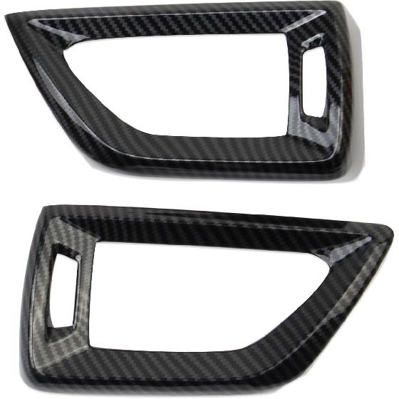 crosselec Carbon Fiber Style Dashboard Side Air Outlet AC Vent Cover Trim Accessories for 2019-2025 Acura RDX