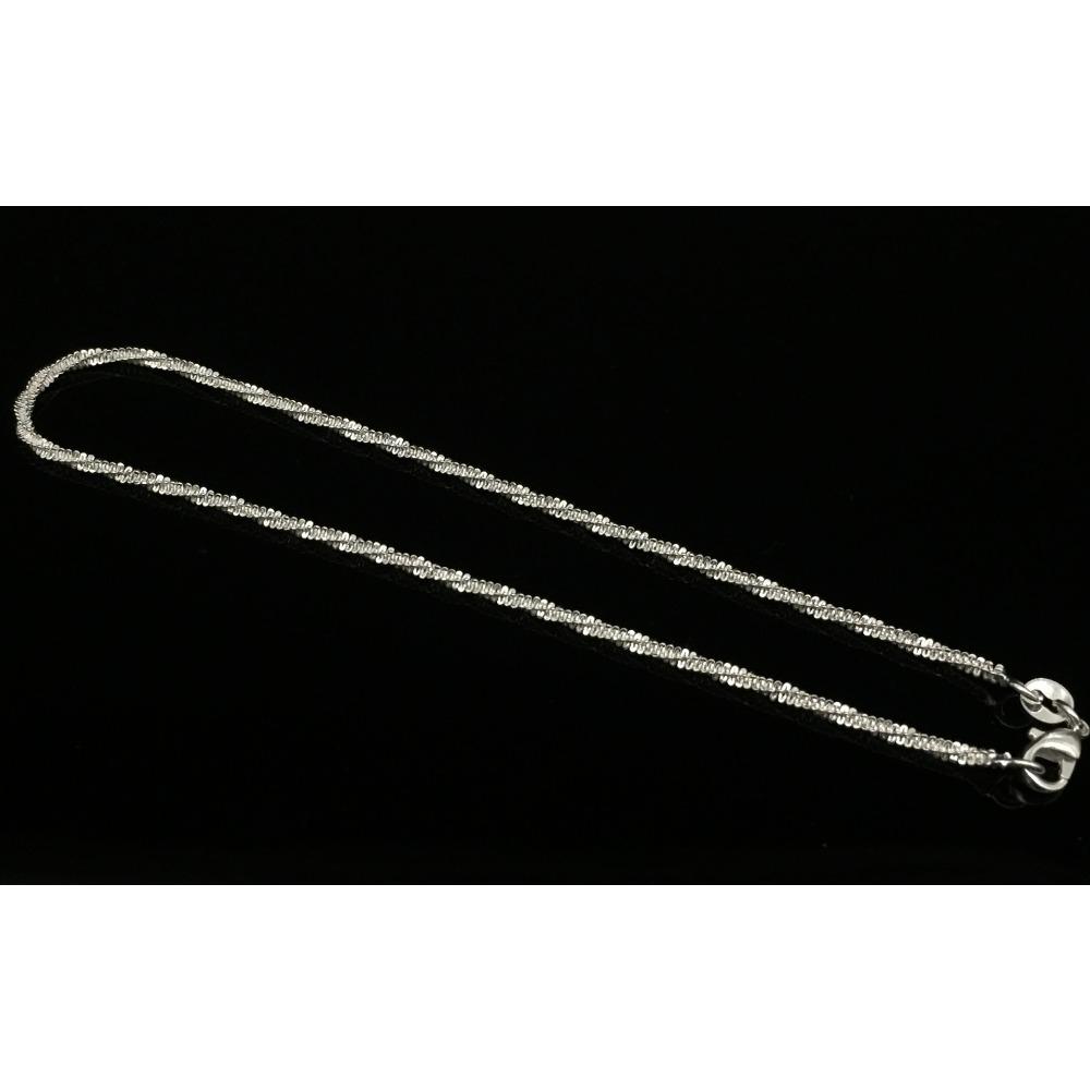 Fashionable Silver Plated Hemp Rope Bracelet and Copper Silver Anklet for Women Stylish Foot Jewelry