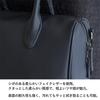 VITAFELICE Women's Striped 2-Way Mini Boston Shoulder Bag (inb-10070p) (Black)