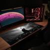 Goldbraun Großes Gaming-Mauspad XXL Battle Knight Schreibtischunterlage Rutschfeste Gummi-Spielmausmatte Computer-Tastaturmatten Gamer