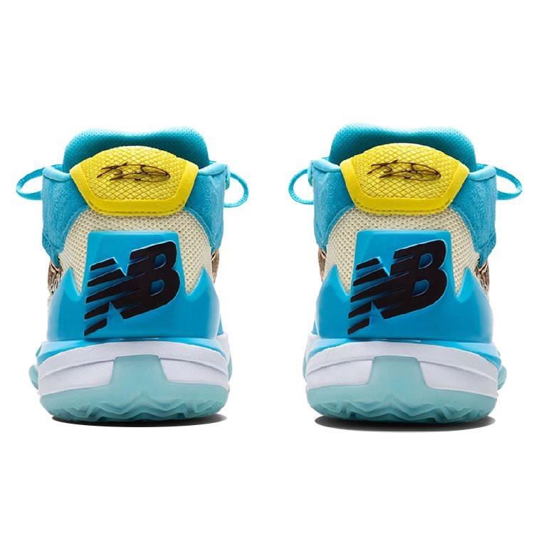 New Balance KAWHI Moreno Valley Men Sneakers Blue Bayside Citra-Yellow BBKLSWB1