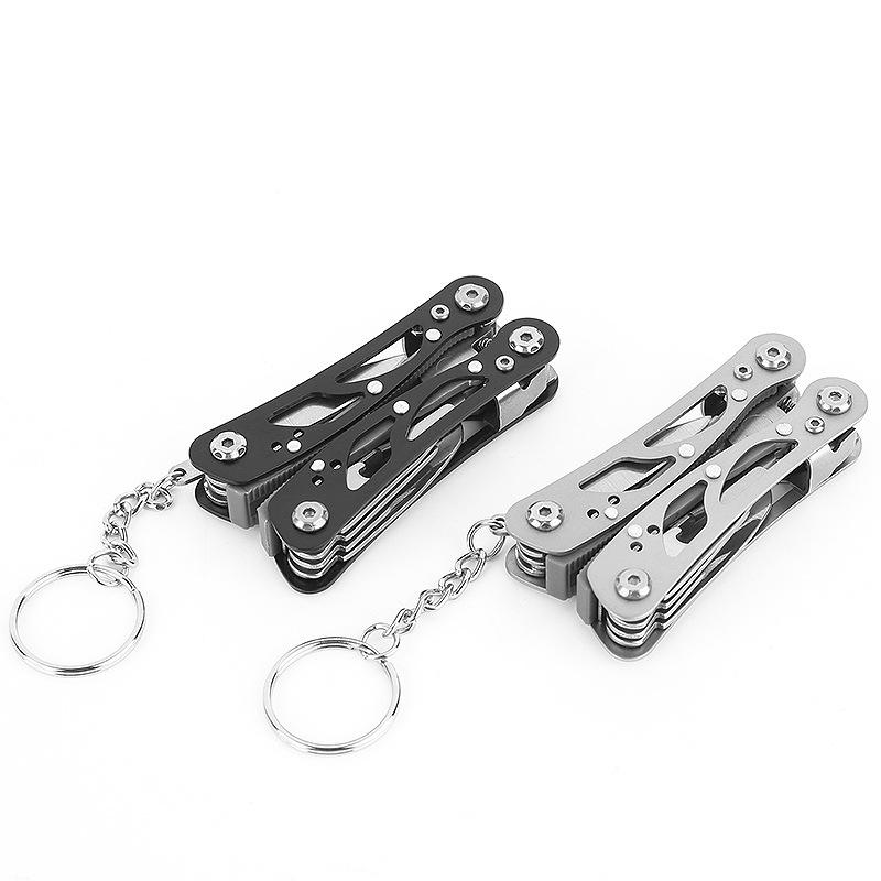 Mini Multitool Outdoor Small Pliers,Pocket Multitool Pliers with Knife,Smart Plier,Bottle Opener,Double-sided Polishing Multools