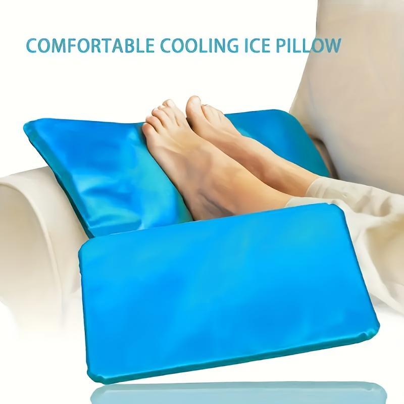 Summer Cooling Ice Pillow Cool Bed Mats Pad Relax Muscle Help Sleeping Pad Mat Travel Pillow Office Comfort Ice Pillow Aid Sleep