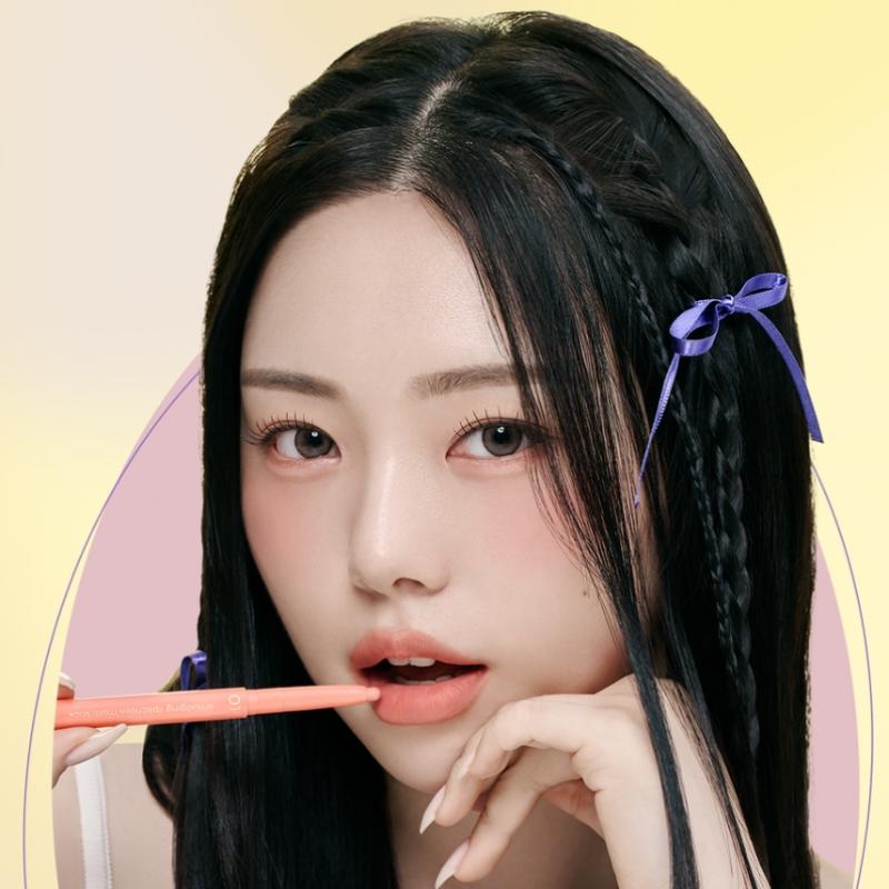 Daiso Twoedit By Luna Smudging Lip   Cheek Multi Stick  03 Rare Rose 