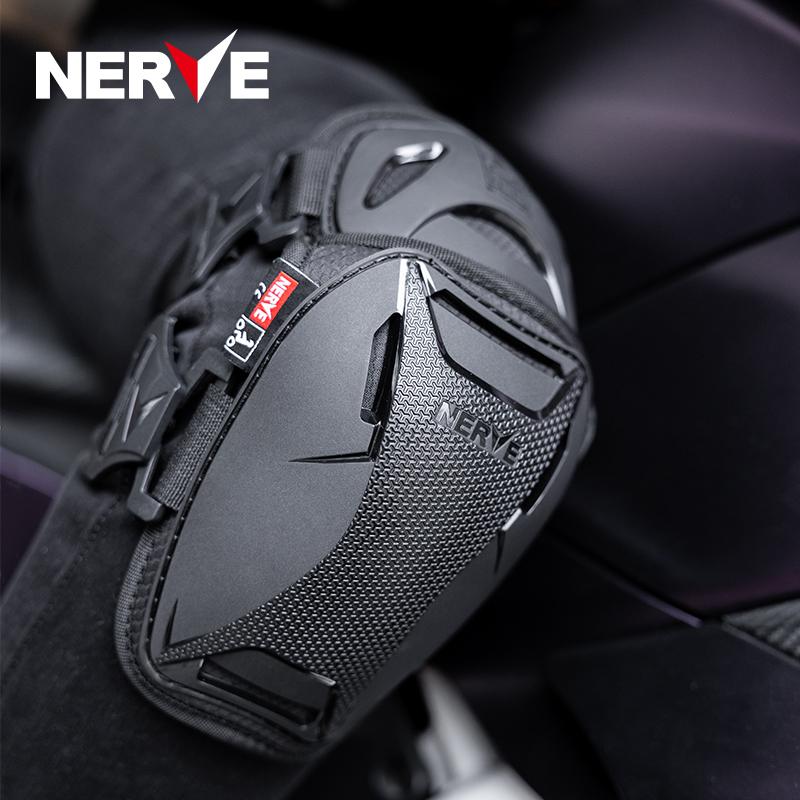NERVE Motorcycle Knee Pads Motocross Guards Protection CE2 Level Off-Road Racing Riding Kneepad MTB Moto Joelheira Safety Guards