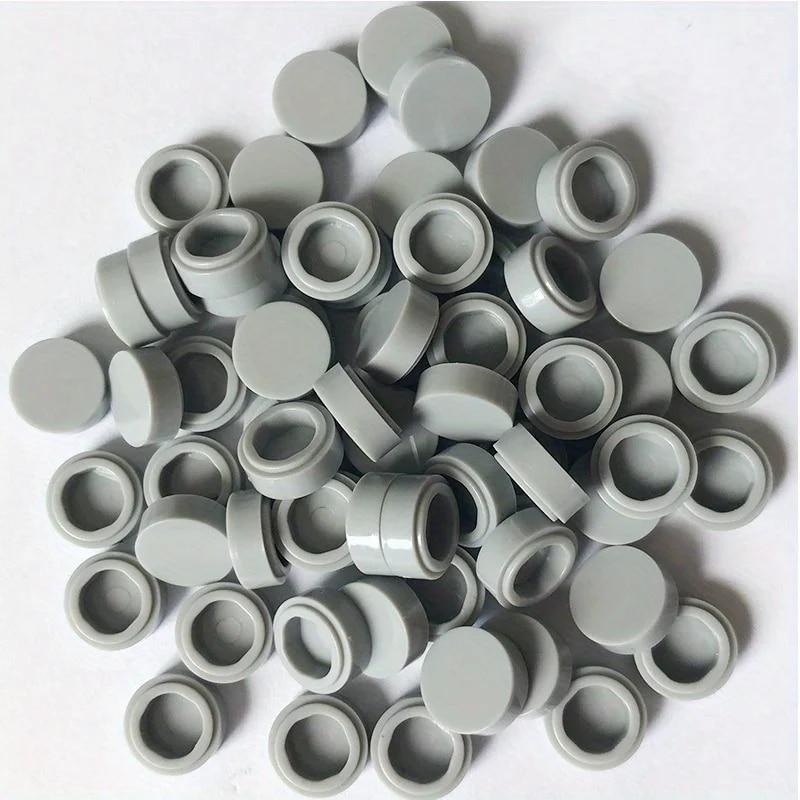 200Pcs/Lot Tile 1X1 Round Special Brick Building Block Small Particle Bulk Bricks Parts Diy Toy