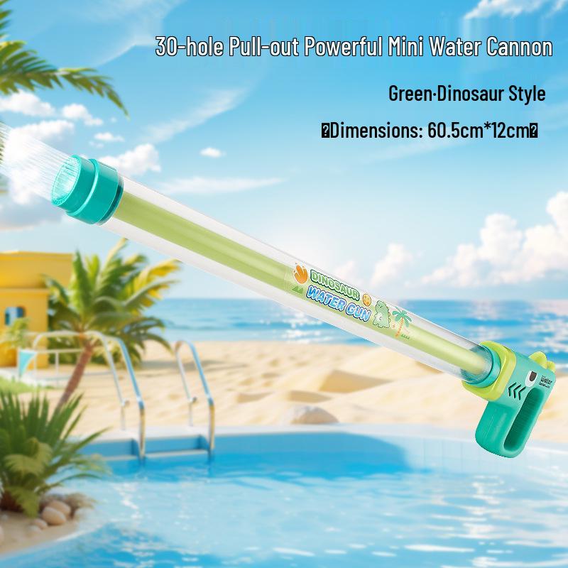 Cross-Border Long-Range Water Cannon Toy: Large Capacity Floating Water Gun for Beach Battles