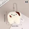 Cute Fun Plush Doll Toy Cartoon Stuffed Tooth Toothpaste Toothbrush Dolls Keychain Bag Pendant For Kids Gifts