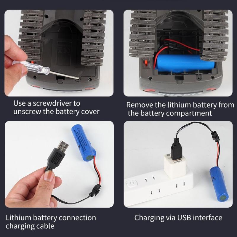 Радиоуправляемый экскаватор жёлтый — фото 9