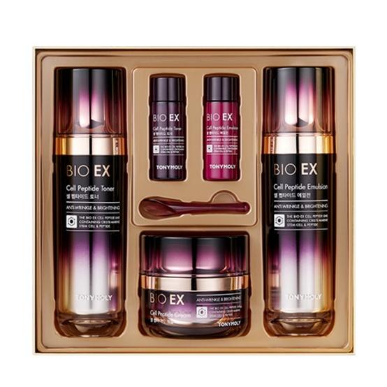 

Tonymoly Специальный набор из 3 средств Bio EX Cell (Тонер 130 мл + Эмульсия 130 мл + Крем 60 мл)