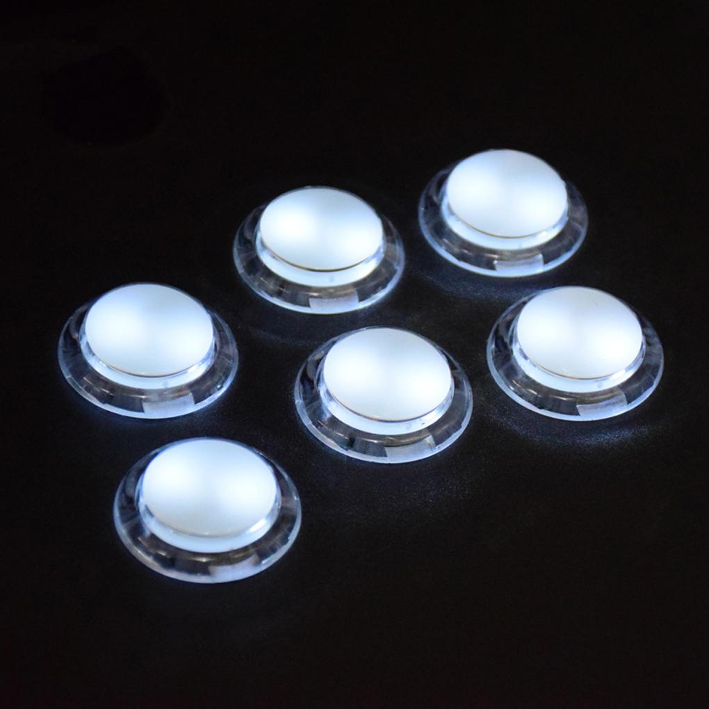 Transparent Switch Push Illuminated Accessory Parts 30 Cassette Ade Lighting Game Round Machines Board Operated