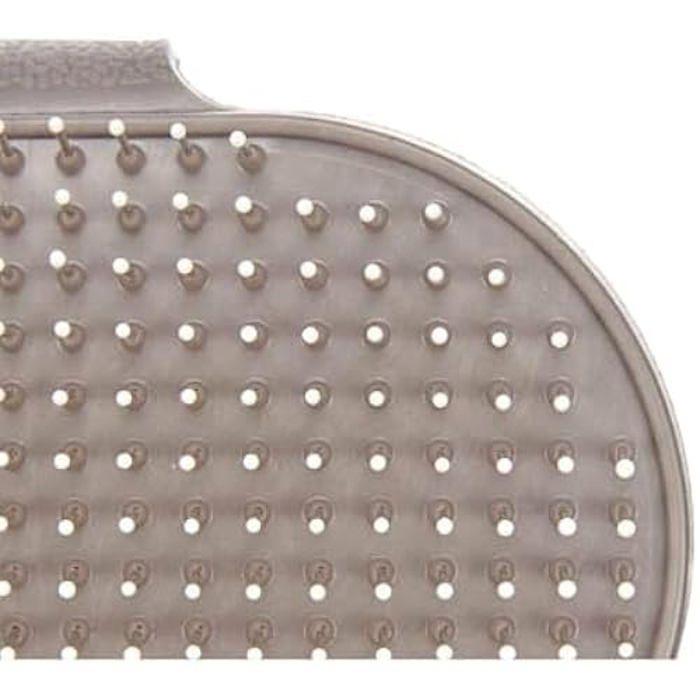 Brosse Pour Chien - MASCOW - 335 - Lot De 12 - Gris - 13 X 3,5 X 10 Cm - Plastique