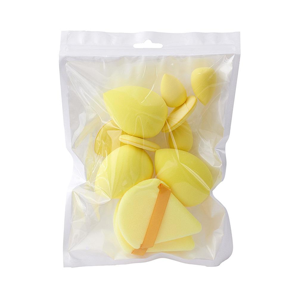 12pcs Soft All-Purpose Makeup Sponge Set Dry Wet Dual Use 4Types Beauty Egg Beauty Tools Cosmetic Puff
