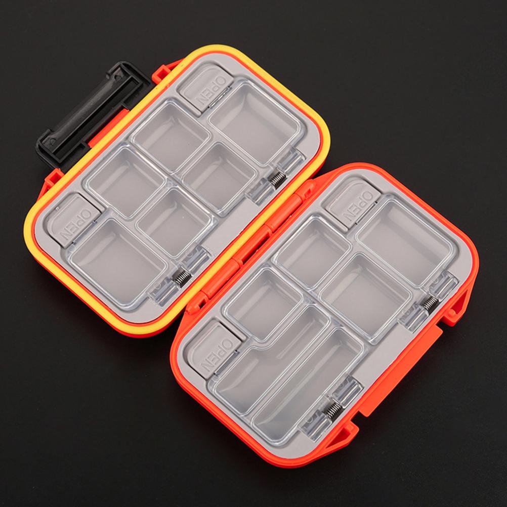 Fishing Tackle Box Storage Box Plastic Fishing Lure Box Removable Grid Storage Organizer for Fishing Lure Hook