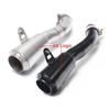 MT03 YZF R3 R25 משתיק פליטה לאופנוע צינור קישור אמצע מערכת החלקה על ימאהה MT-03 YZFR3 YZFR25 YZF-R3 2014-2019