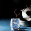 Creative Japanese-style Incense Burner Mini Artificial Crystal Glass Foam Incense Sticks Holder Teapot Lid Holder 4.5cm