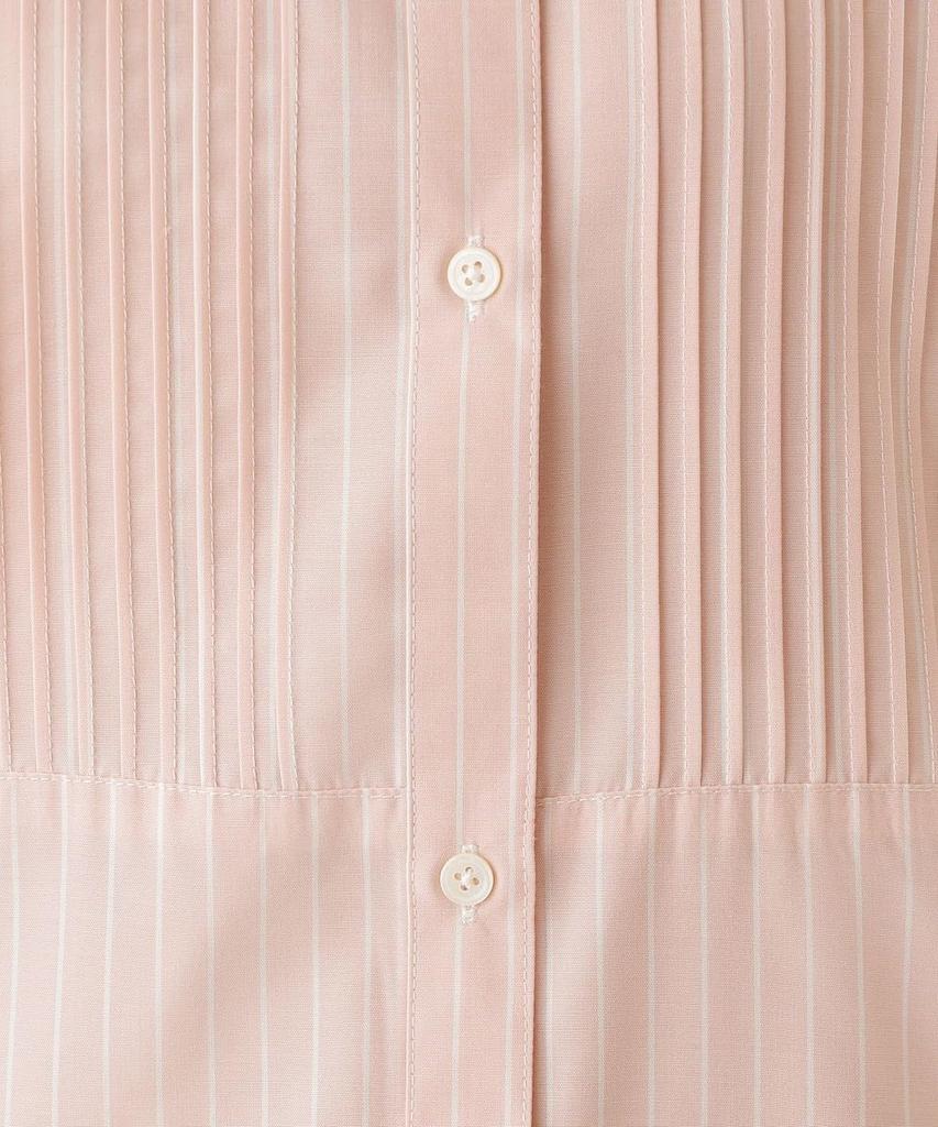 Afternoon Tea Living Dress/Tunic HX91 Striped Pintuck Dress, Size M, Pink