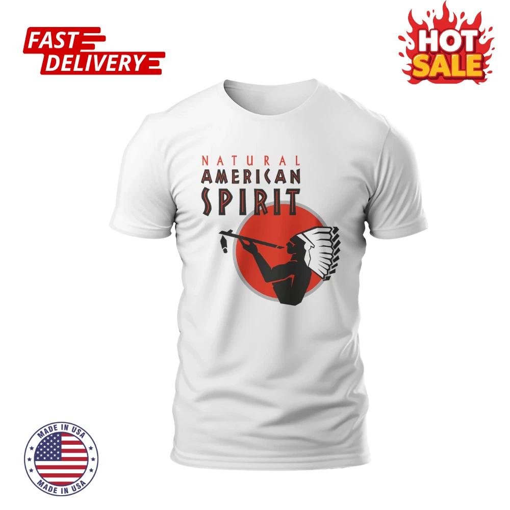 

SALE Natural American Spirit Logo funny Inspired T shirt Sizes S-5XL Made in USA S